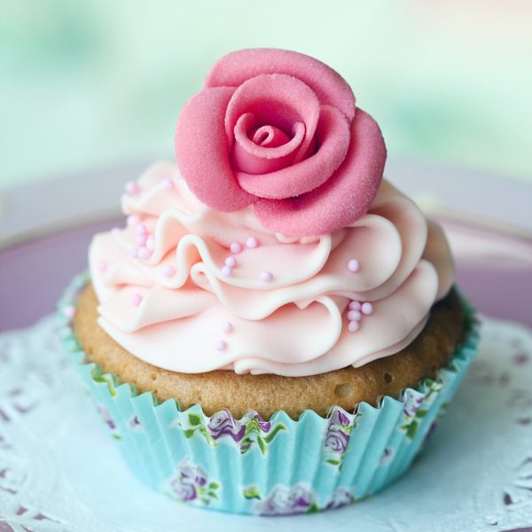 Rose cupcake